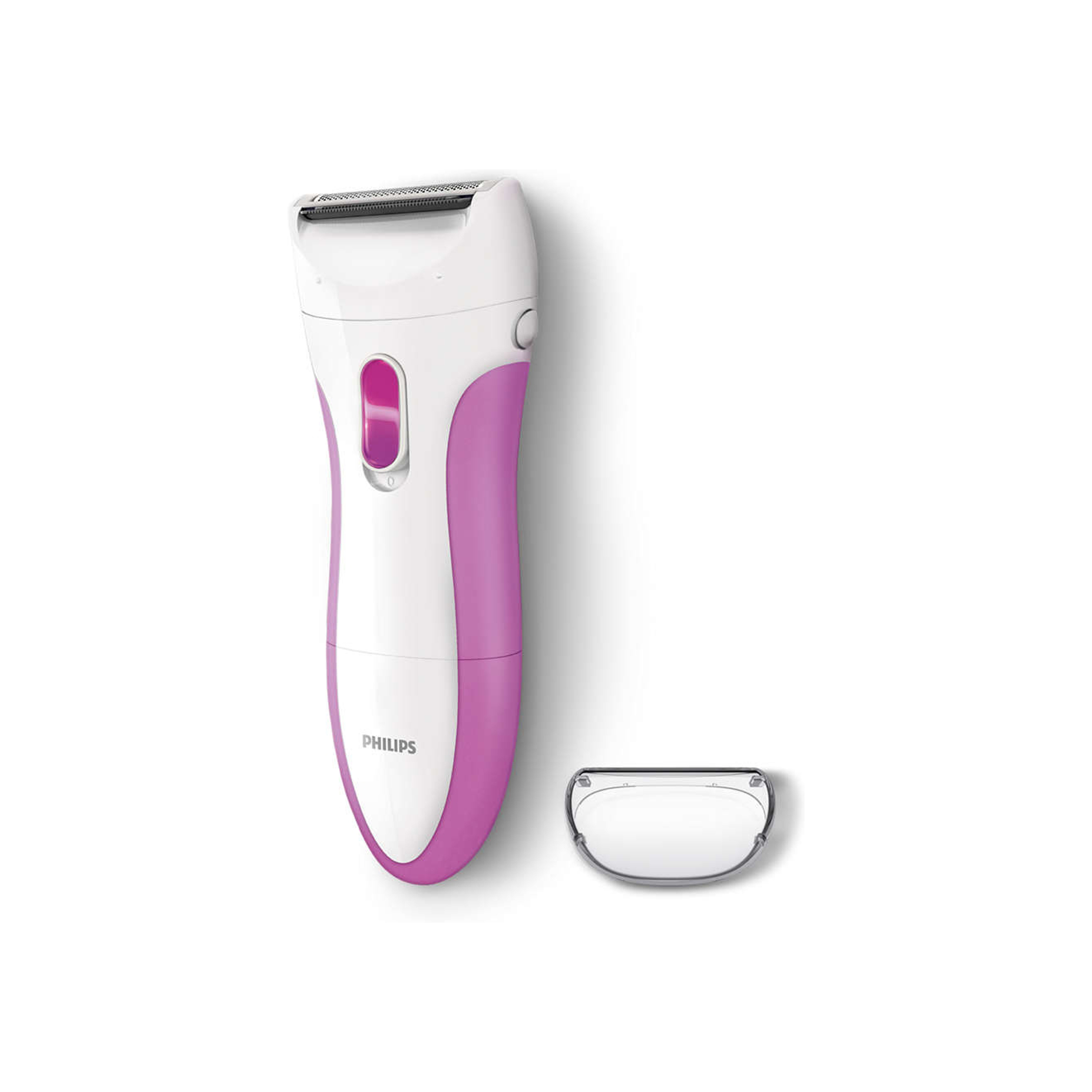 Philips SatinShave Essential Wet and Dry Electric Shaver - Pink/White